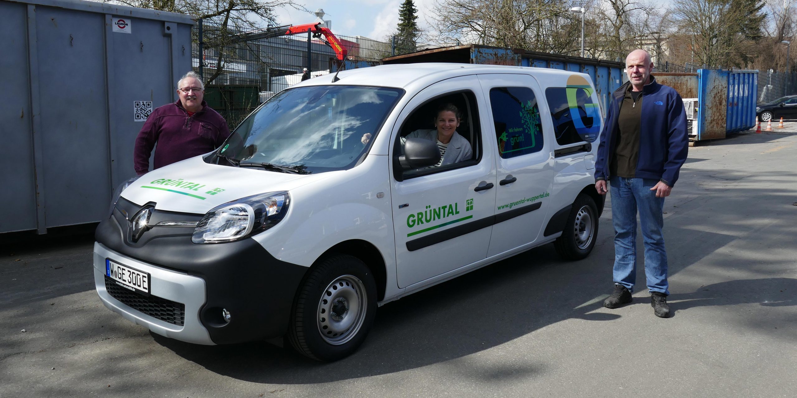 Neues Elektroauto der Grüntal